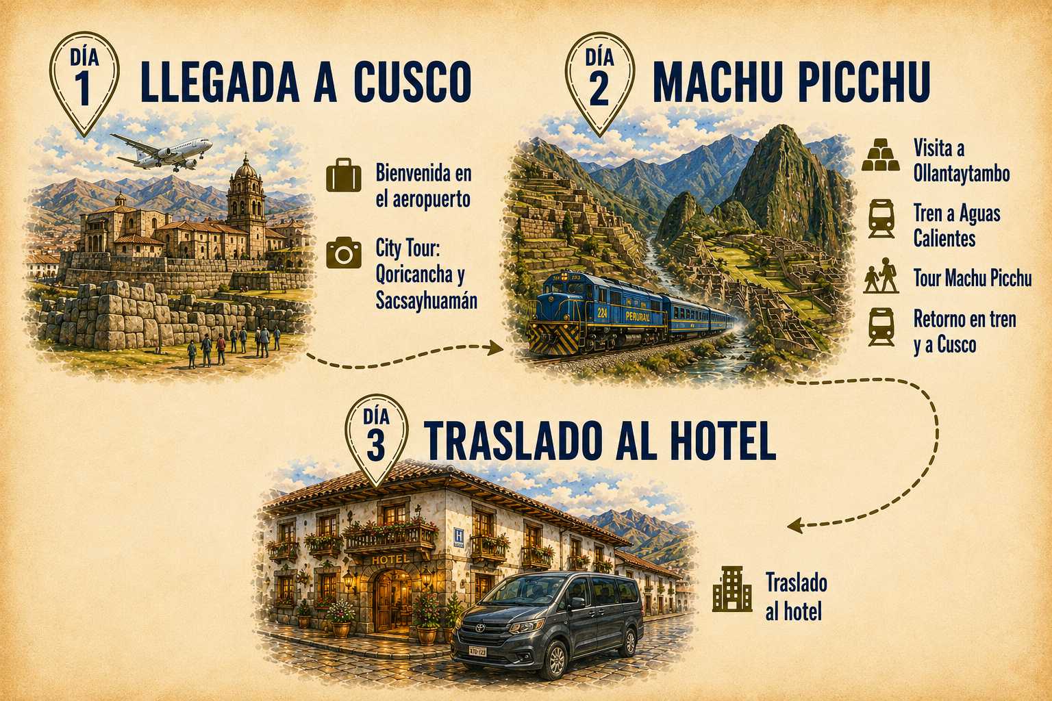 03 Días cusco Machu Picchu