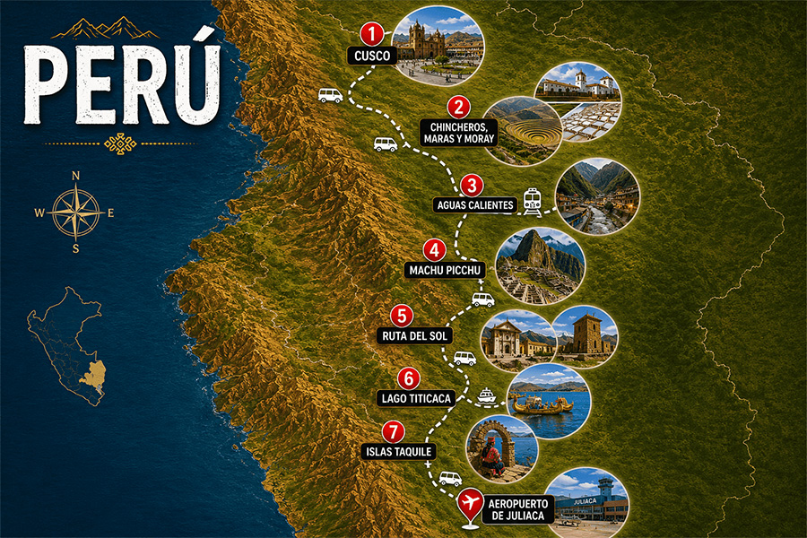 Tour de 6 días Cusco Puno