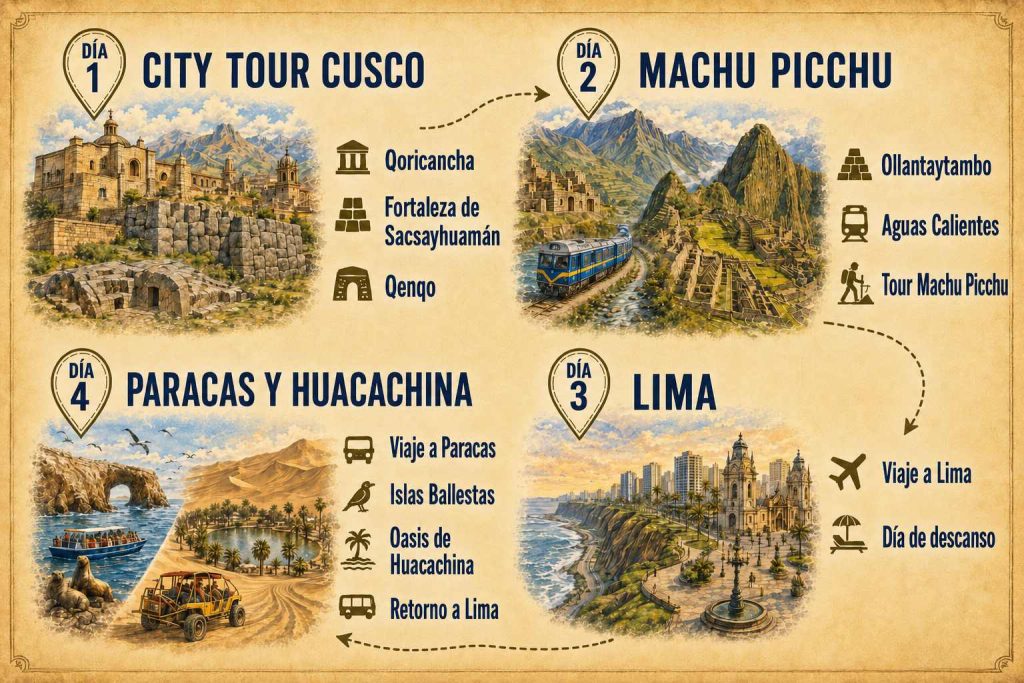 City tour 4 Días Cusco