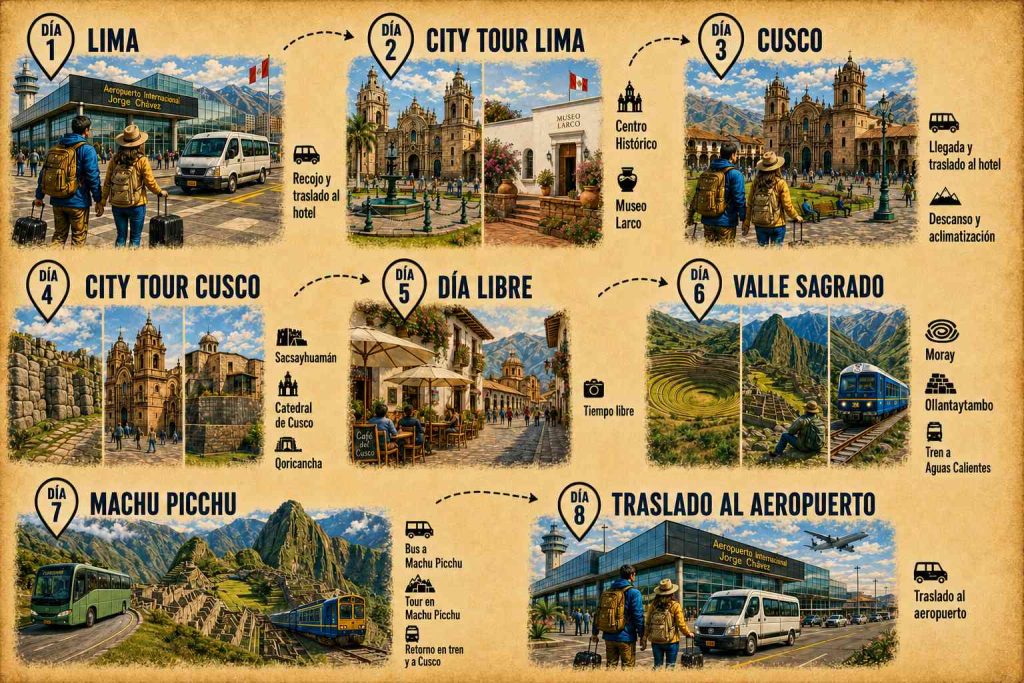 Perú Clásico 08 días Tour