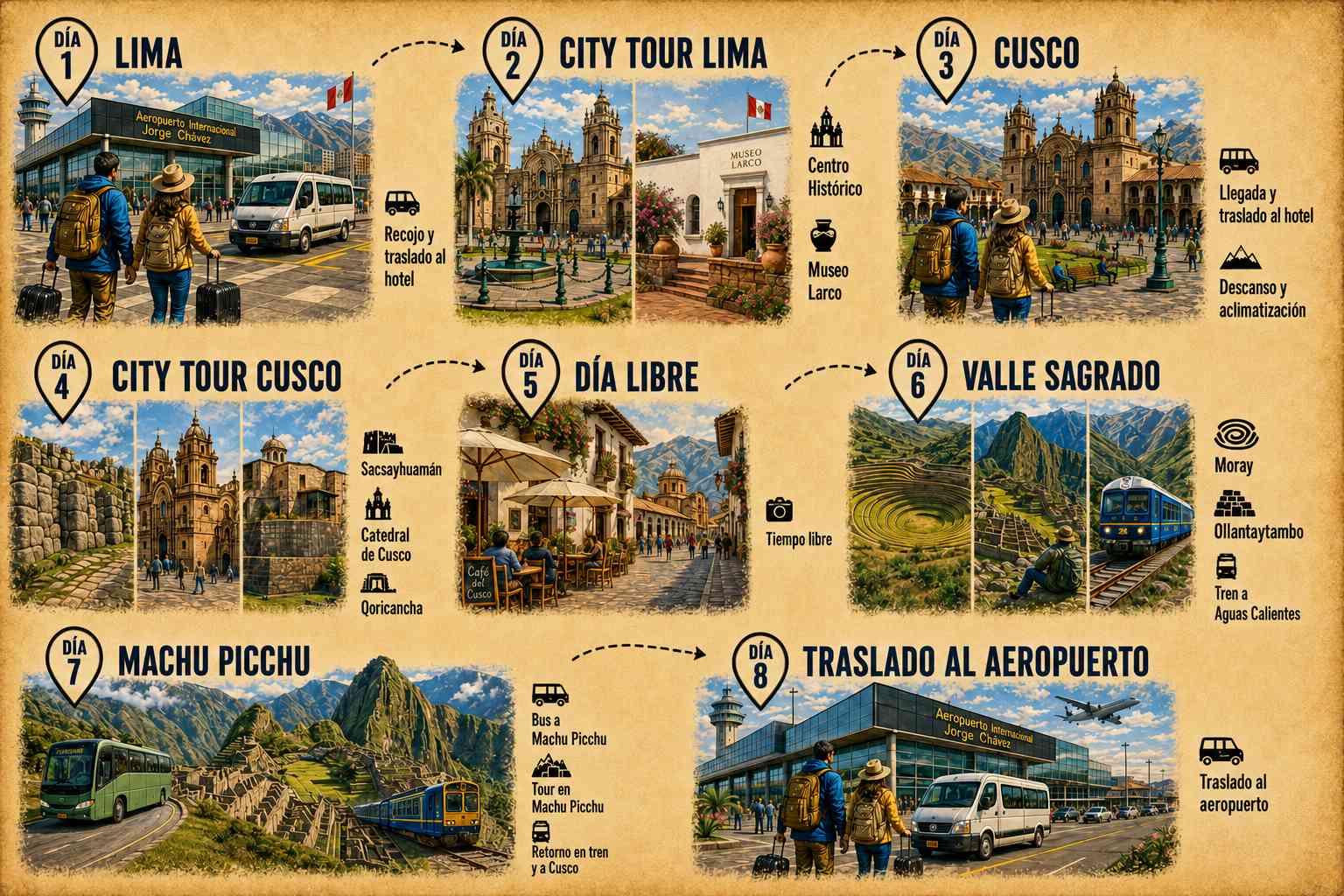 Perú Clásico 08 días Tour