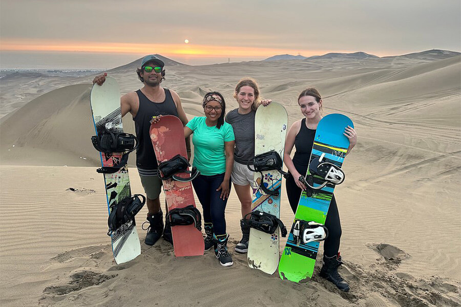 Sandboarding en Aucallama con Tabla Profesional