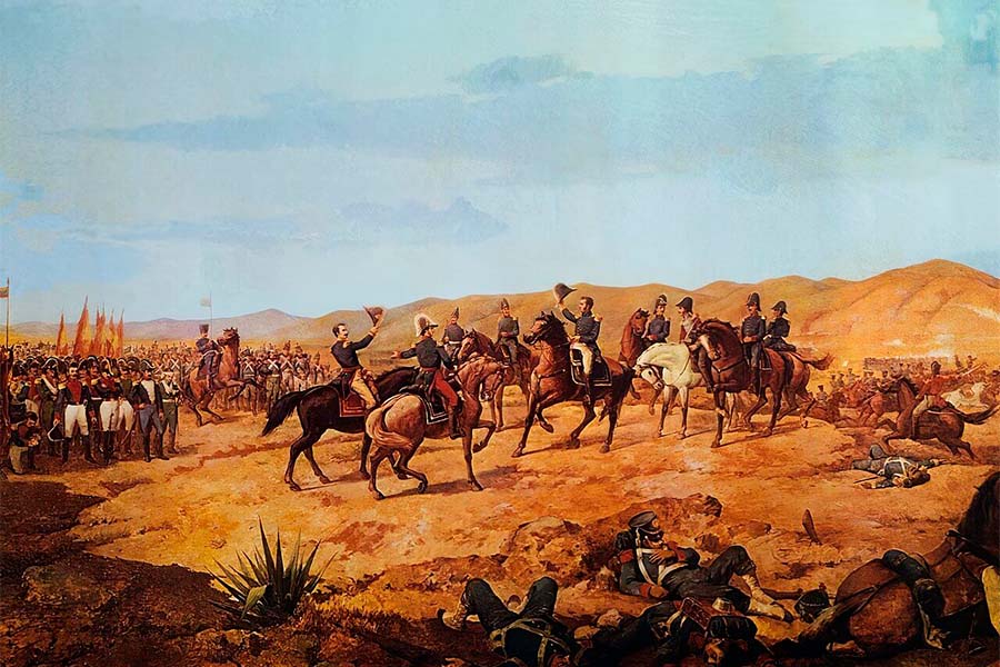 batalla de ayacucho Simon Bolivar