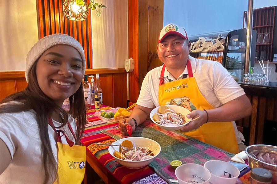 Clase de Ceviche y Circuito Mágico
