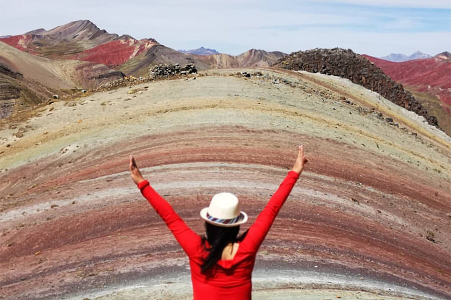 Montaña Palcoyo en Cusco