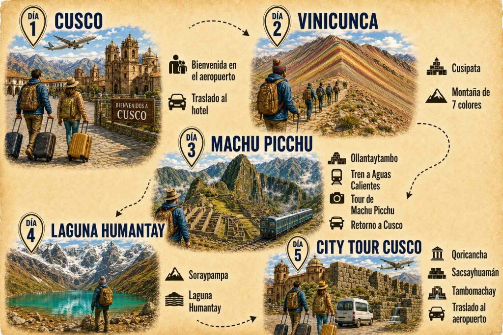 Tours de 5 días en Cusco