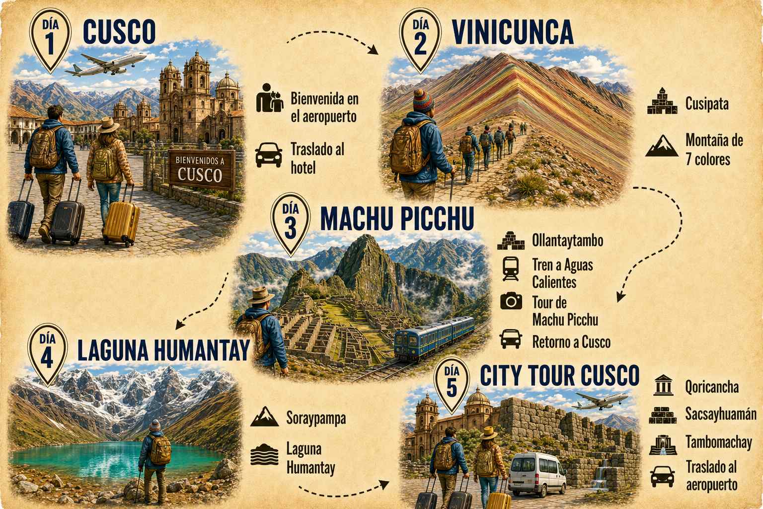 Tours de 5 días en Cusco